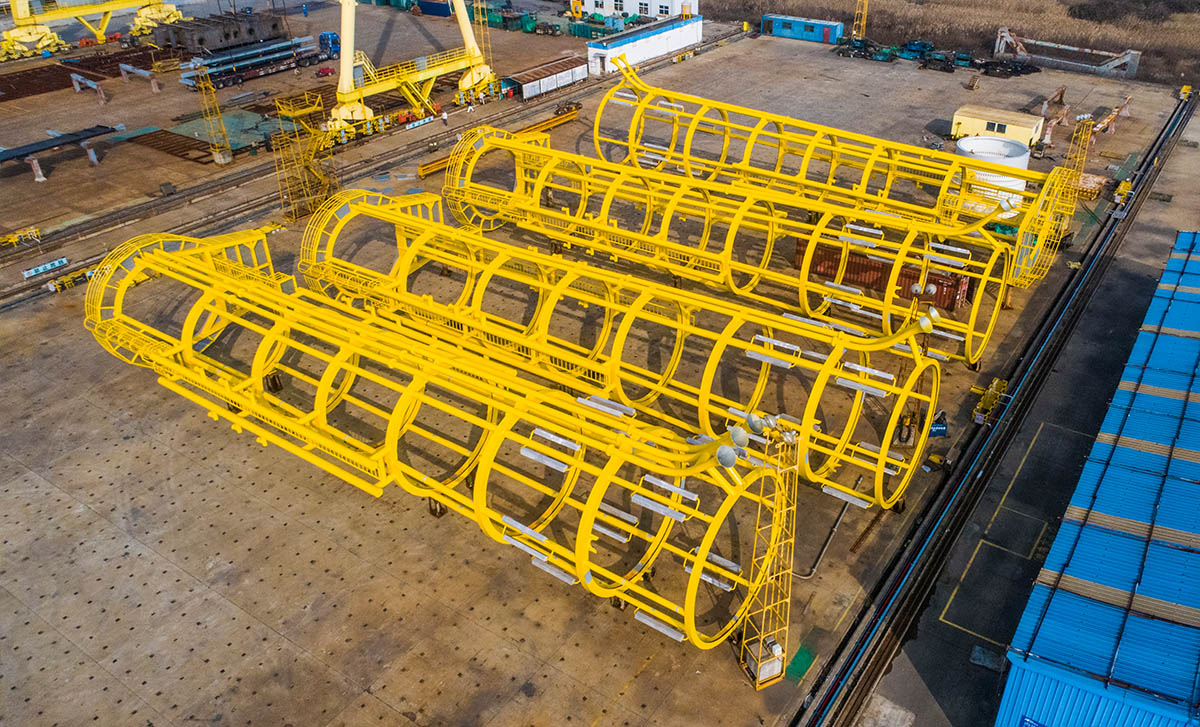 海上風電單樁基礎(chǔ)套籠